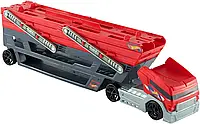 Детский игрушечный Трейлер Автовоз Грузовик Hot Wheels Mega Hauler Truck CKC09 (Unicorn)