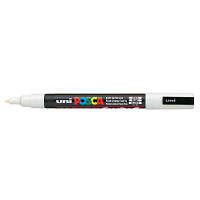 Художній маркер UNI Posca White 0.9-1.3 мм (PC-3M.White) MM