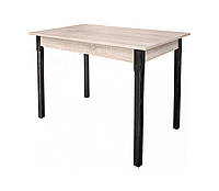 Стол кухонный с деревянными ножками М2 (ширина 1000 мм) МАКСИ МЕБЕЛЬ Дуб сонома/Венге темный (5102362)