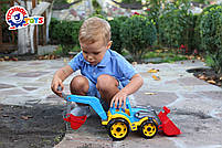 Іграшка "Трактор з двома ковшами ТехноК", арт. 3671, фото 2