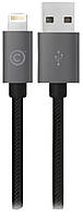 Кабель USB-A to Lightning Starp Cable A.L Space Grey (1.2 m) (LABC-505-GY_N)