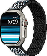 Ремінець для годинника Pitaka Dreamland ChromaCarbon Band Mosaic for Apple Watch 49/45/44mm (AWB2303)