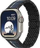 Ремінець для годинника Pitaka Chroma Carbon Band Poetry of Things Moon for Apple Watch 49/45/44mm (AWB2306)