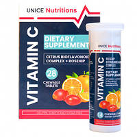 Дієтична добавка "Вітамін С" Unice Nutritions, 28 таблеток
