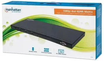 Відео спліттер MANHATTAN Przełącznik splitter Matrix AV HDMI (207904)