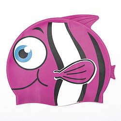Шапочка для плавання 26025 в формі рибки Фіолетовий, World-of-Toys