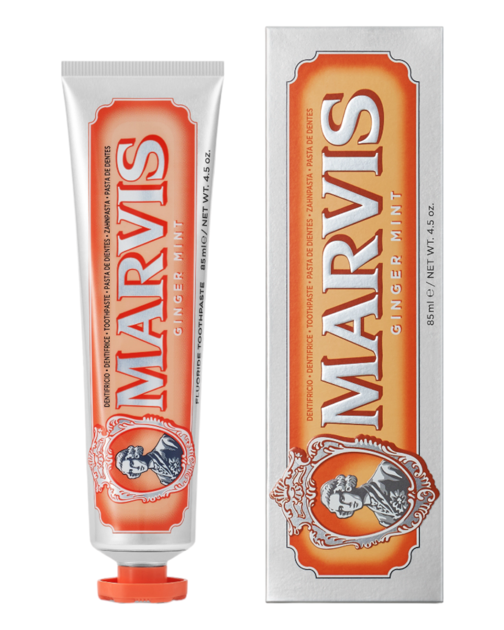 Зубна паста Marvis Ginger Mint імбир-м'ята 85 мл, фото 1