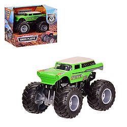Дитяча машинка Bambi H3014A масштаб 1:64 Зелений, World-of-Toys