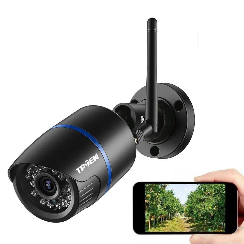 Зовнішня охоронна Wi-Fi IP-камераTptek WO1016EB (4MP), AP Hotspot, Onvif. CamHi​​​​​ Pro, фото 1