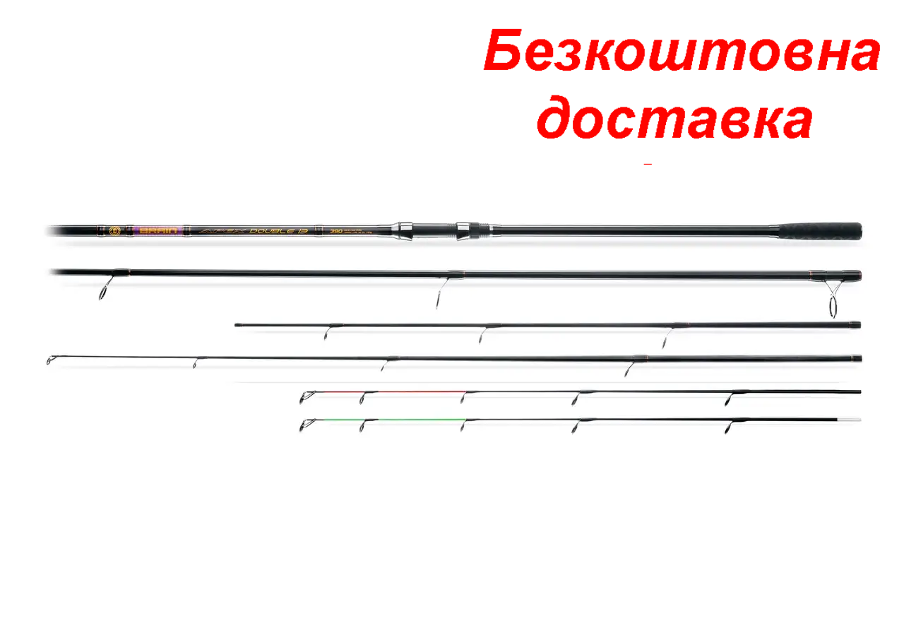 Фідерне вудилище Brain Axent AXR-360M 3.60m max 100g, фото 1