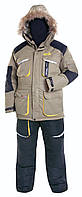 Костюм Norfin Titan чоловічий XXL XL Чорний / олива (407005-XXL)