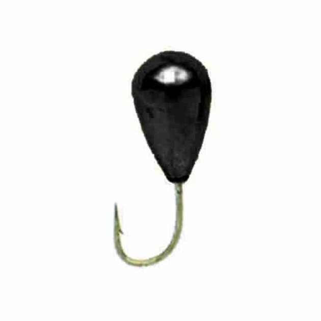 Блешня вольфрамова Lucky John Крапля з отвором і кембриком 2.5 мм 0.25 г 5шт, фото 1