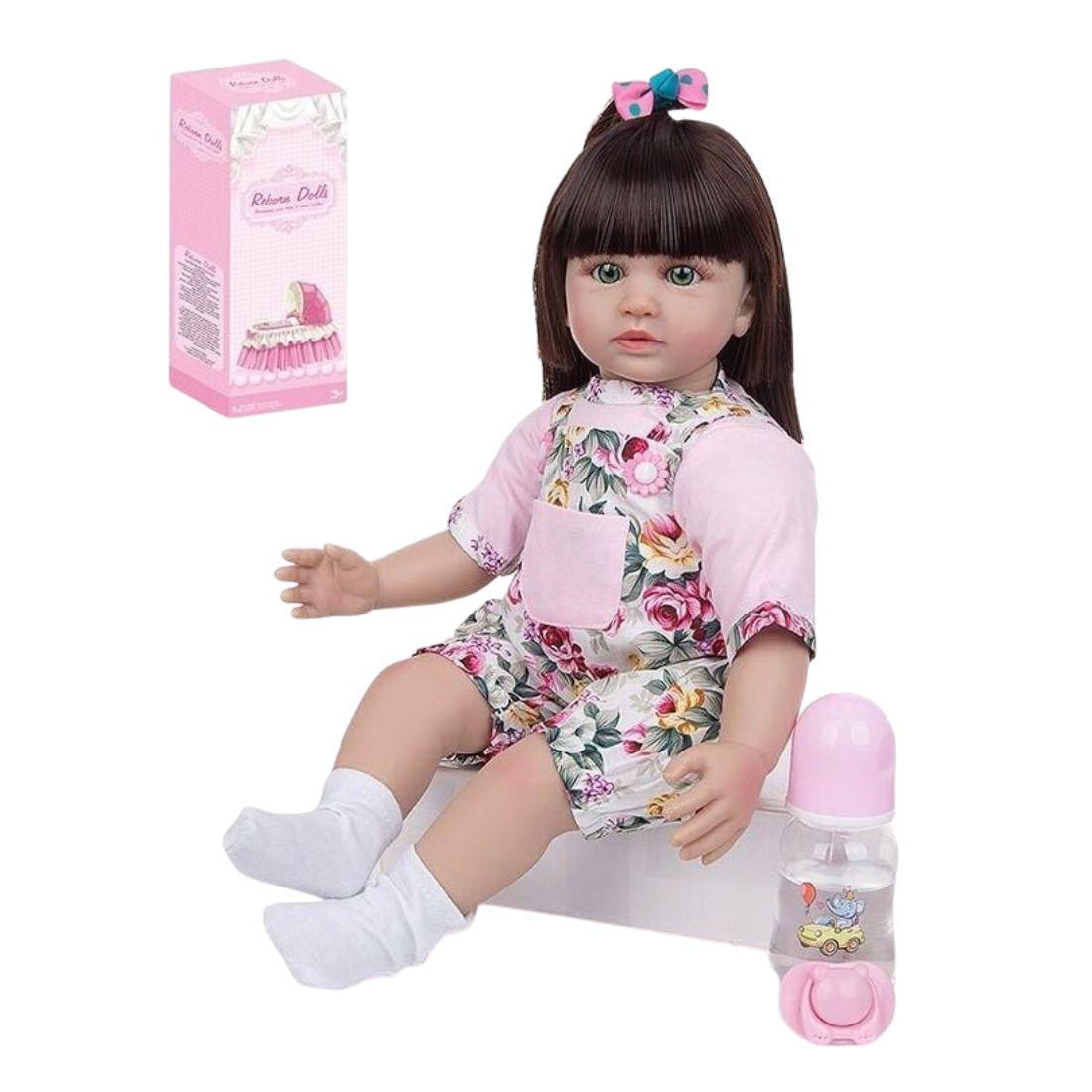 1804-2 AD Лялька м'якша, гумові кінцівки, 47 см, аксесуари, у коробці, фото 1