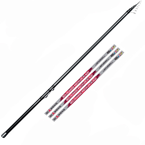 Вудилище рибальське з кільцями DIAMOND Bolognese MEDIUM M LE (2250-400)