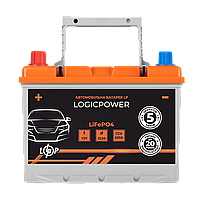 SM  SM Автомобильный аккумулятор литиевый LiFePO4 12V - 32 Ah (+ слева)