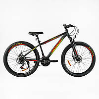 Велосипед Спортивный Corso Skywalker 26" 21 скорость 15 SunRun Black (149936) z118-2024