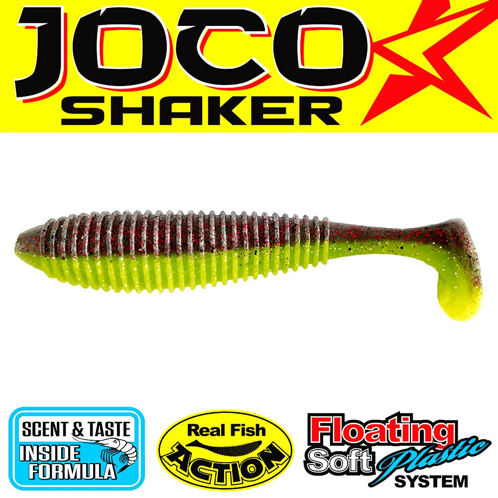 Віброхвіст Lucky John Joco SHAKER 4.5 " 127мм 3шт (140303-T44)