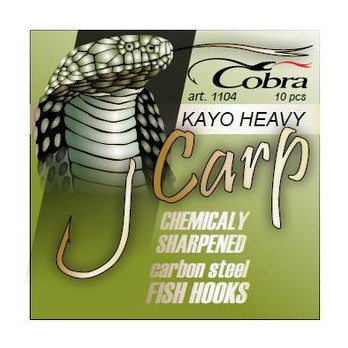 Гачок Cobra CARP Kayo HEAVY (серія1104 / 002) 10шт (CC305)