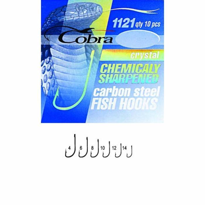 Гачок Cobra CRYSTAL (серія1121 / 004) 10шт (CA116)