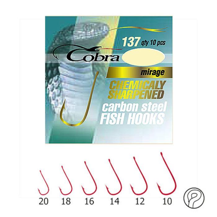 Гачок Cobra MIRAGE (серія137r / 020) 10шт (CA120)
