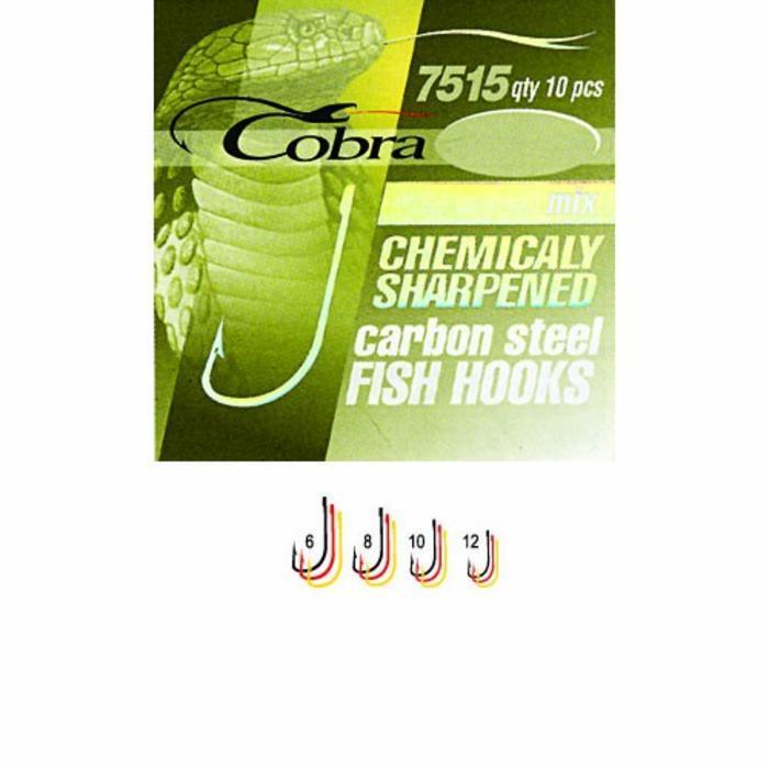 Гачок Cobra MIX (серія7515 / 012) 10шт (CA121MIX)