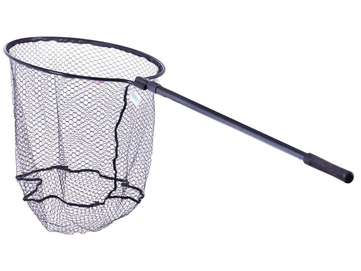 Подсак склад. телескоп. Lucky John (PL прорезиненный) 60х58см - 220 / 108см