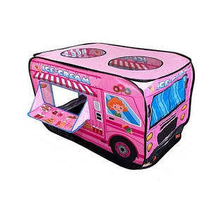 Дитячий намет Yufeng Фургончик з морозивом 110 х 70 х 70 см Pink (149884) z118-2024