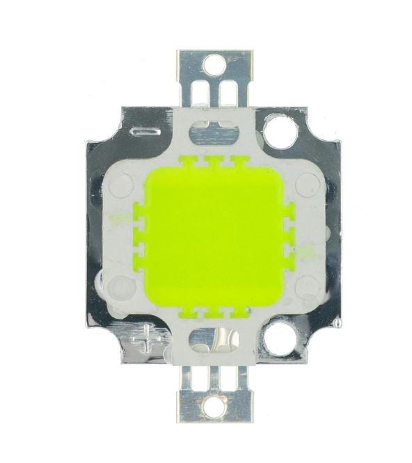 Надяскравий світлодіод led 10 W 9-12v зеленый, фото 1