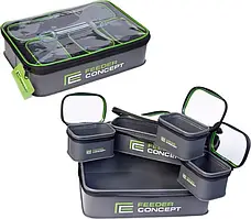 Ємність для аксесуарів FC (EVA каучук, набір з кришкою на блискавці, 5 штук) - 105В