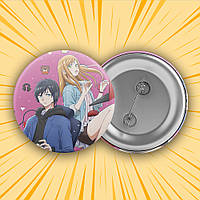 Значок Аніме Yamada-kun to Lv999 no Koi wo Suru / Закохалася Lv999 в Ямаду