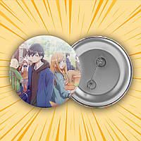 Значок Аніме Yamada-kun to Lv999 no Koi wo Suru / Закохалася Lv999 в Ямаду 020