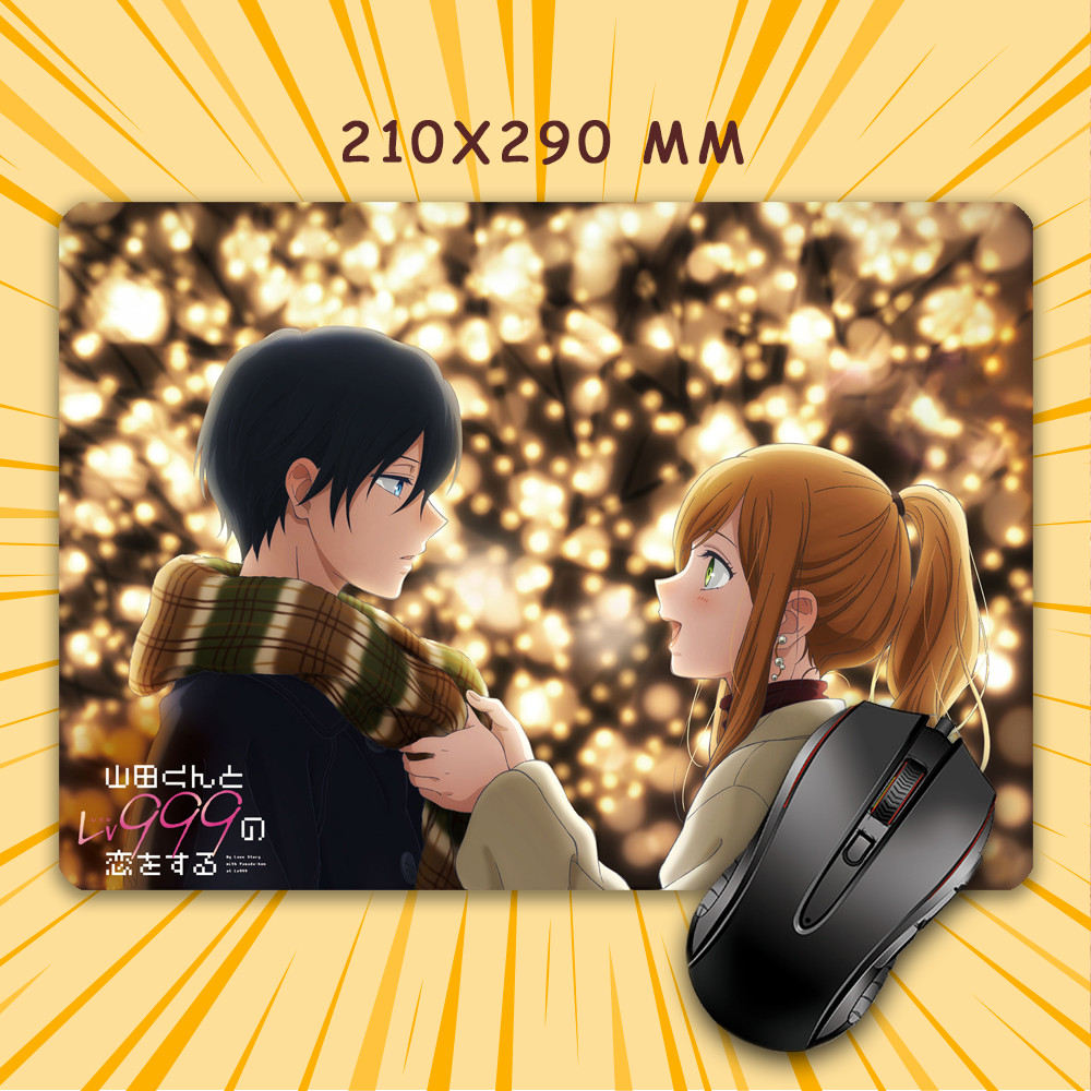 Килимок для мишки А4 - 210x290 мм Yamada-kun to Lv999 no Koi wo Suru / Закохалася Lv999 в Ямаду 014