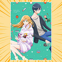 Плакат А3 Аніме Yamada-kun to Lv999 no Koi wo Suru / Закохалася Lv999 в Ямаду 002