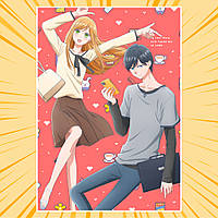 Плакат А3 Аніме Yamada-kun to Lv999 no Koi wo Suru / Закохалася Lv999 в Ямаду 003