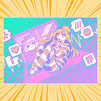 Плакат А3 Аніме Yamada-kun to Lv999 no Koi wo Suru / Закохалася Lv999 в Ямаду 009