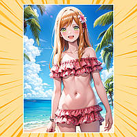 Плакат А3 Аніме Yamada-kun to Lv999 no Koi wo Suru / Закохалася Lv999 в Ямаду 018