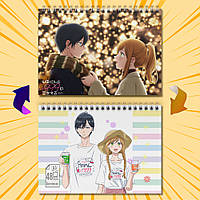 Скетчбук А5 48 арк. 150 гр.м² Yamada-kun to Lv999 no Koi wo Suru / Закохалася Lv999 в Ямаду 014