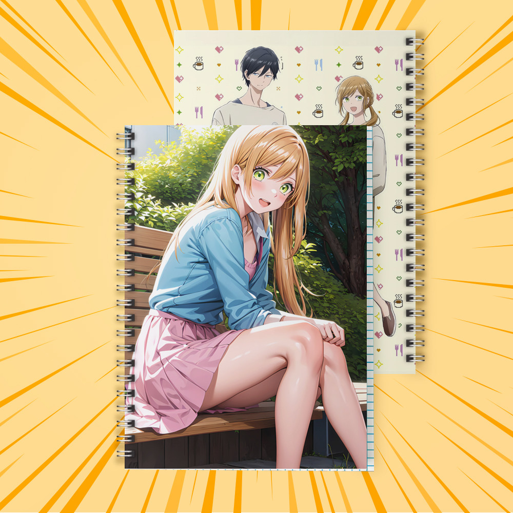 Зошит А5 48 арк. на пружині у клітинку 60 гр.м² Yamada-kun to Lv999 no Koi wo Suru / Закохалася Lv999 в Ямаду 016