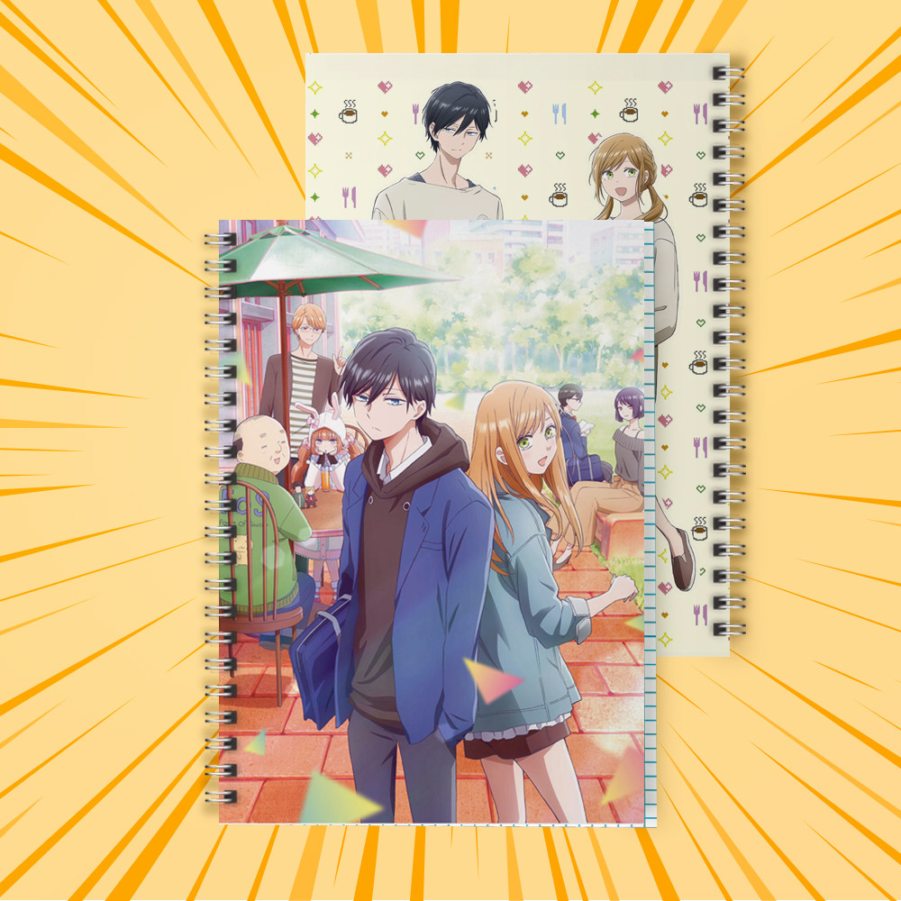 Зошит А5 48 арк. на пружині у клітинку 60 гр.м² Yamada-kun to Lv999 no Koi wo Suru / Закохалася Lv999 в Ямаду 020