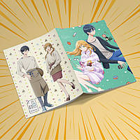 Зошит А5 48 арк. на скобі у клітинку 60 гр.м² Yamada-kun to Lv999 no Koi wo Suru / Закохалася Lv999 в Ямаду 002