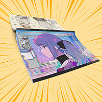 Зошит А5 48 арк. на скобі у клітинку 60 гр.м² Yamada-kun to Lv999 no Koi wo Suru / Закохалася Lv999 в Ямаду 013