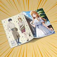 Зошит А5 48 арк. на скобі у клітинку 60 гр.м² Yamada-kun to Lv999 no Koi wo Suru / Закохалася Lv999 в Ямаду 017