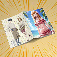 Зошит А5 48 арк. на скобі у клітинку 60 гр.м² Yamada-kun to Lv999 no Koi wo Suru / Закохалася Lv999 в Ямаду 018