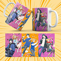 Чашка Аніме Yamada-kun to Lv999 no Koi wo Suru / Закохалася Lv999 в Ямаду