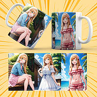 Чашка Аніме Yamada-kun to Lv999 no Koi wo Suru / Закохалася Lv999 в Ямаду 010