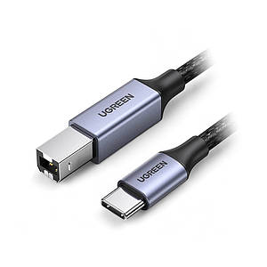 Кабель TypeC to Printer (Square Port) Ugreen US370 (1м)