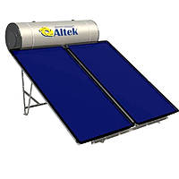 Система солнечного нагрева воды с плоским коллектором и баком Altek Alba 300 IP