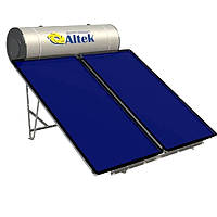 Система сонячного нагрівання води з плоским колектором і баком Altek Alba 300 IP
