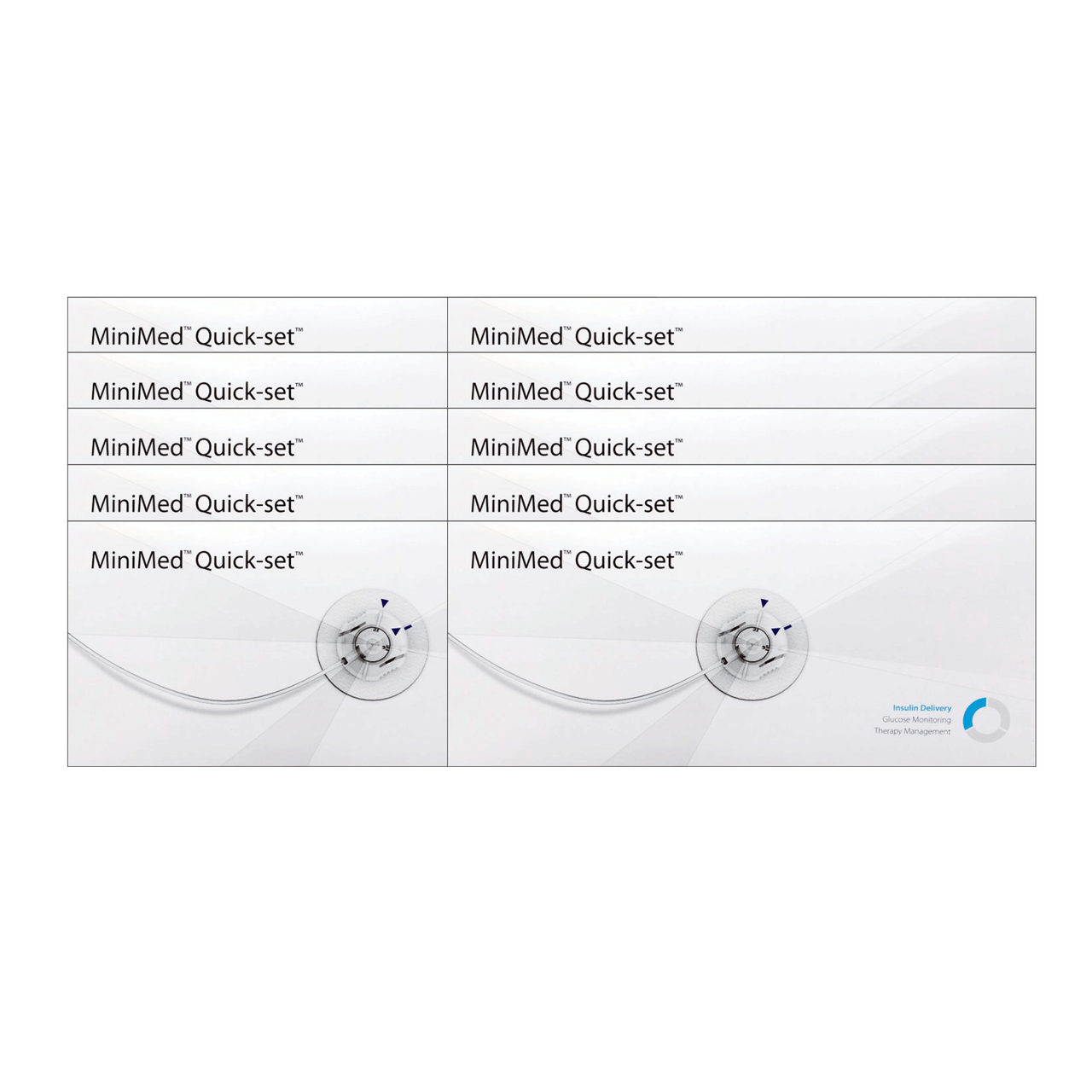Катетери для інсулінової помпи Quick-Set Medtronic ММТ-399 6/60 10 штук