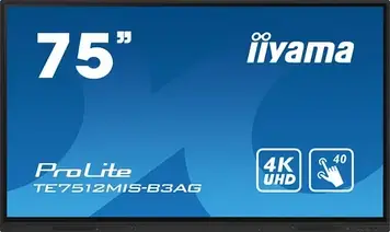 Інтерактивна дошка Iiyama Te7512Mis-B3Ag 75 Monitor Dotykowy (TE7512MISB3AG)